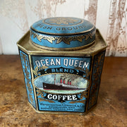 Ocean Queen Coffee Tin